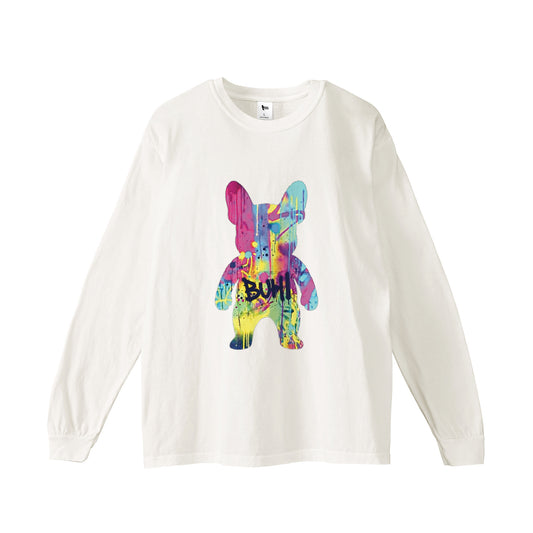 CANVAS BUHIロングTシャツ white image