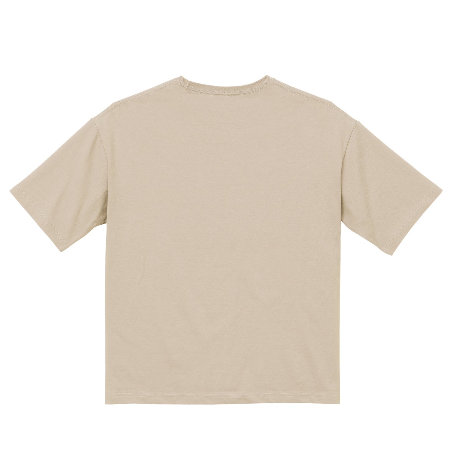 コットンロゴプリント Tシャツ sand-beige image