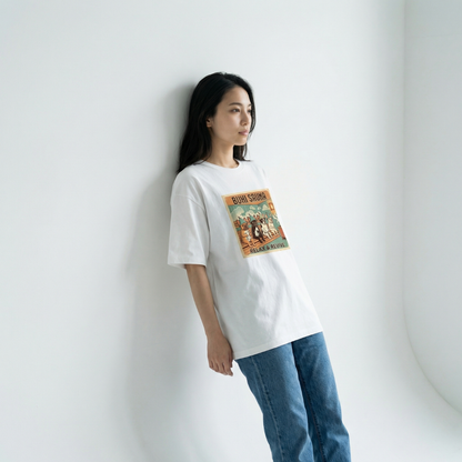 BUHI SAUNAビックシルエットTシャツ
