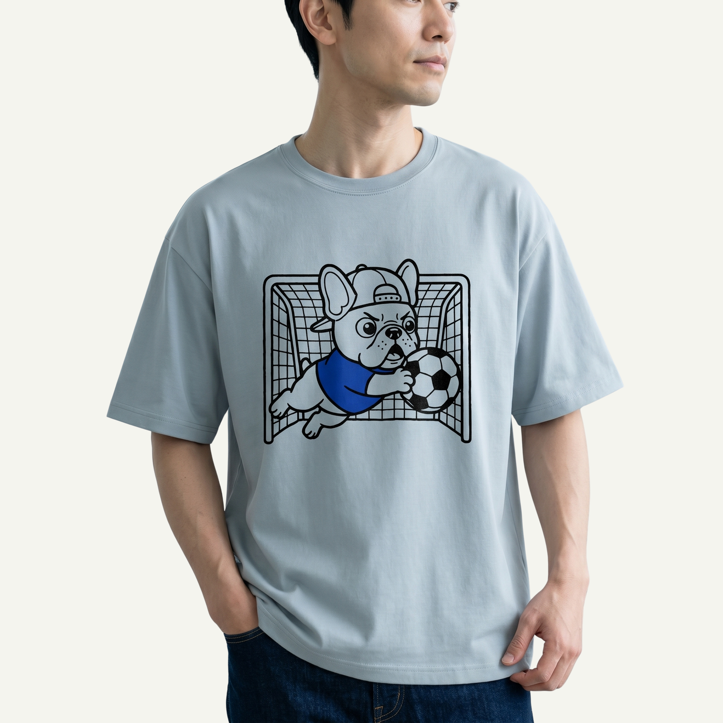 BUHI SOCCER Tシャツ(BLUEユニフォーム)