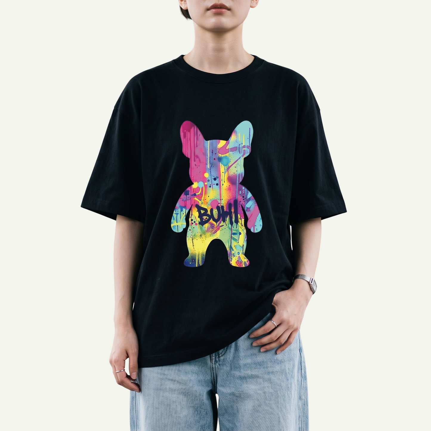 CANVAS BUHI Tシャツ