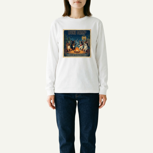 BUHI CAMPビックシルエットロングTシャツ
