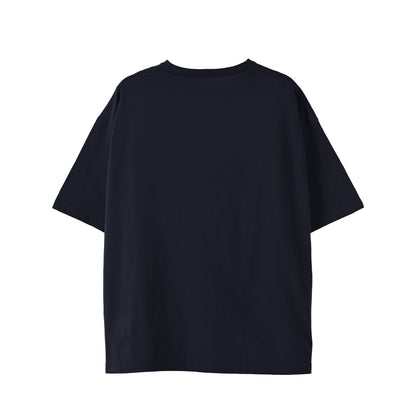 BUHI SAUNAビックシルエットTシャツ navy image