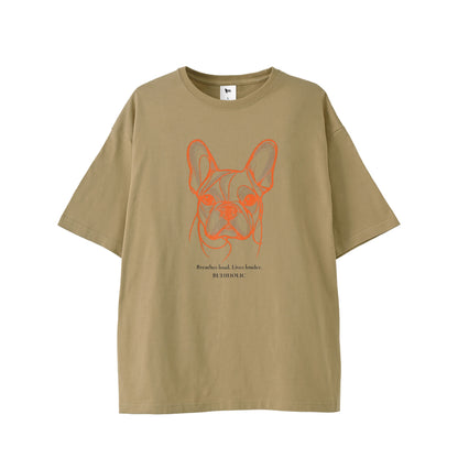 コンターラインブヒTシャツ khaki image