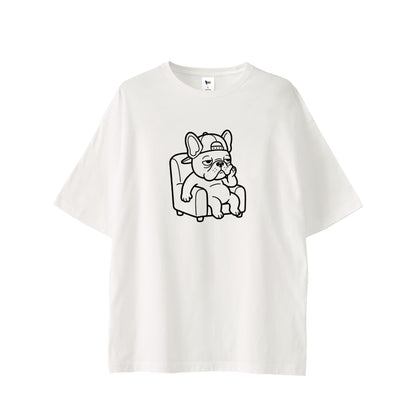 LAZY BUHI Tシャツ white image