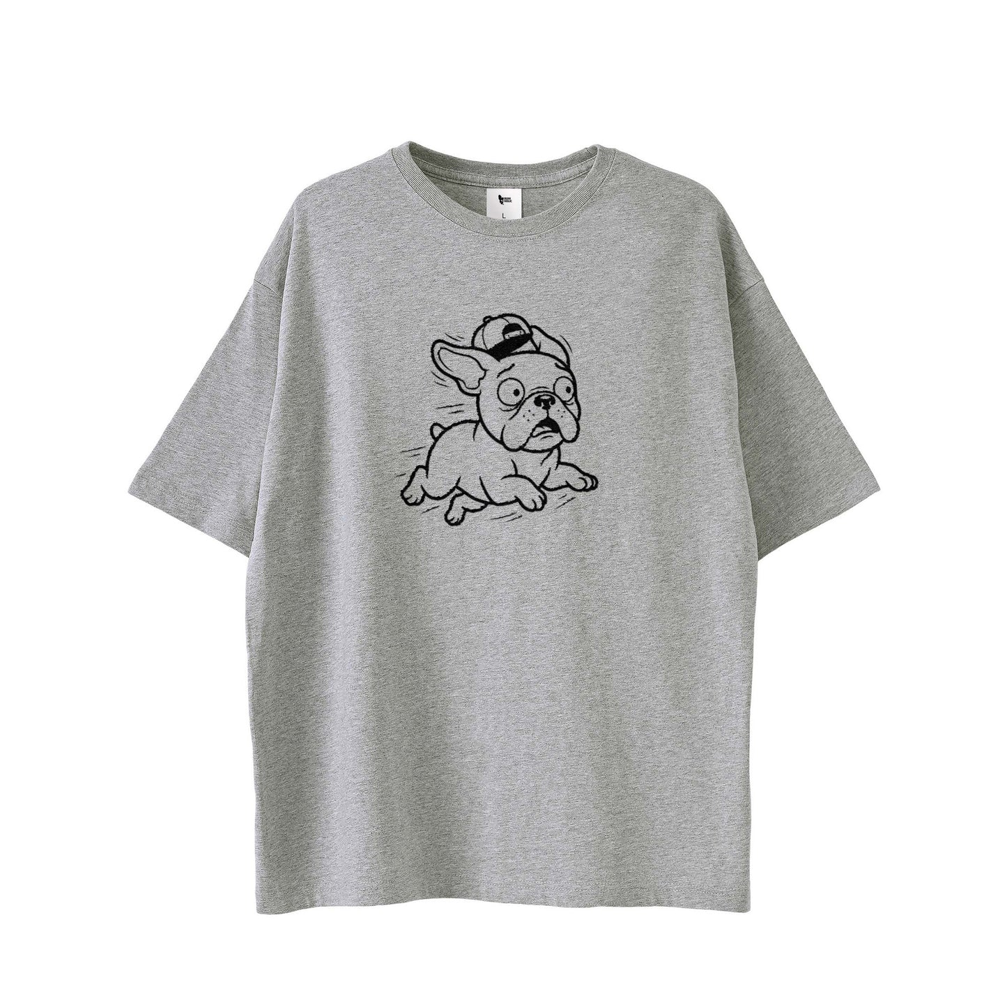 PANIC BUHI Tシャツ gray image