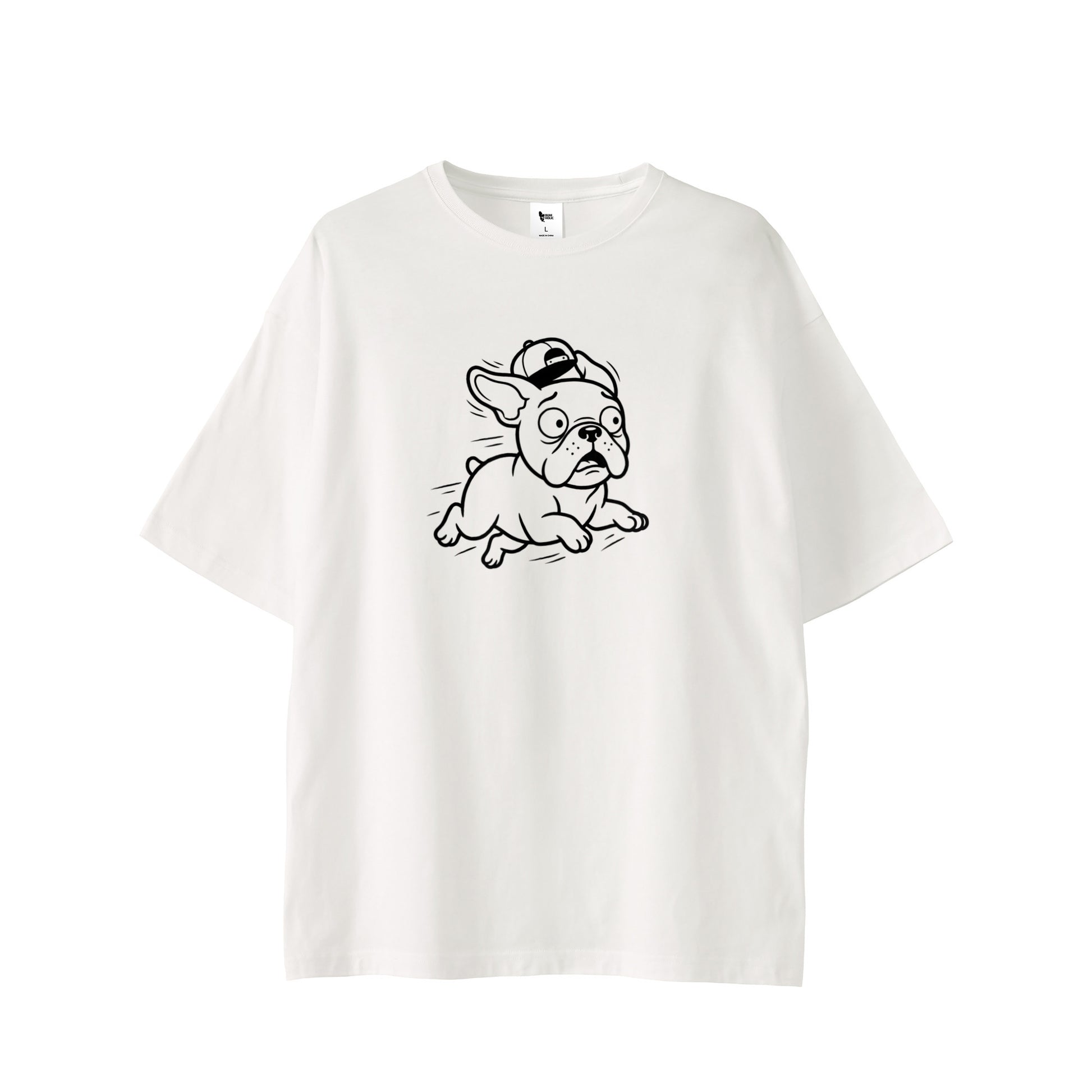 PANIC BUHI Tシャツ white image