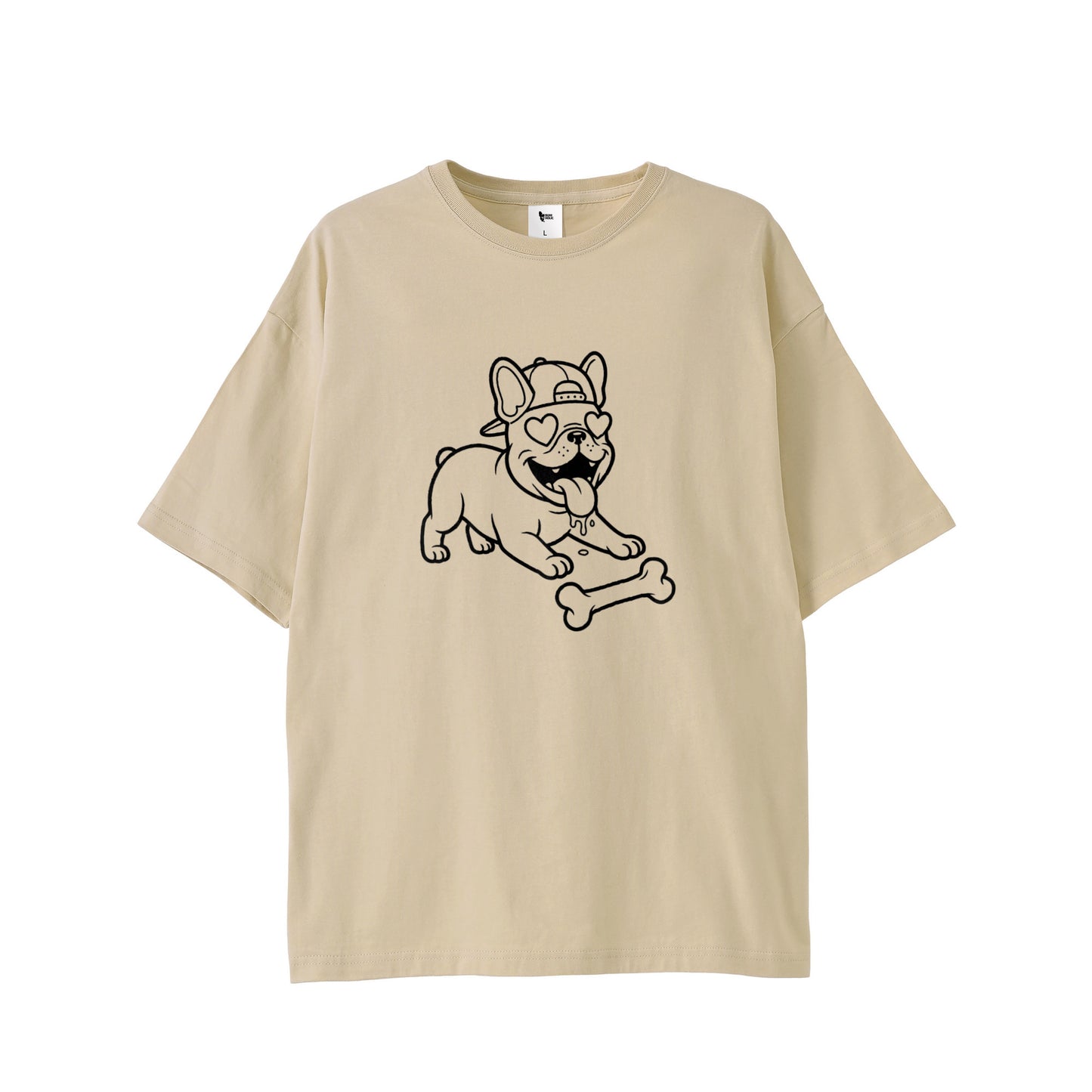 GOOFY BUHI Tシャツ pastel-beige image
