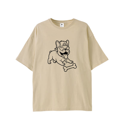 GOOFY BUHI Tシャツ pastel-beige image