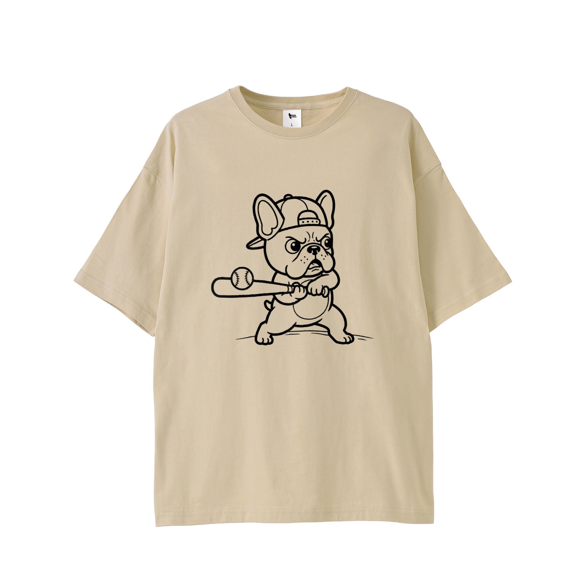 BUHI BASEBALLTシャツ pastel-beige image