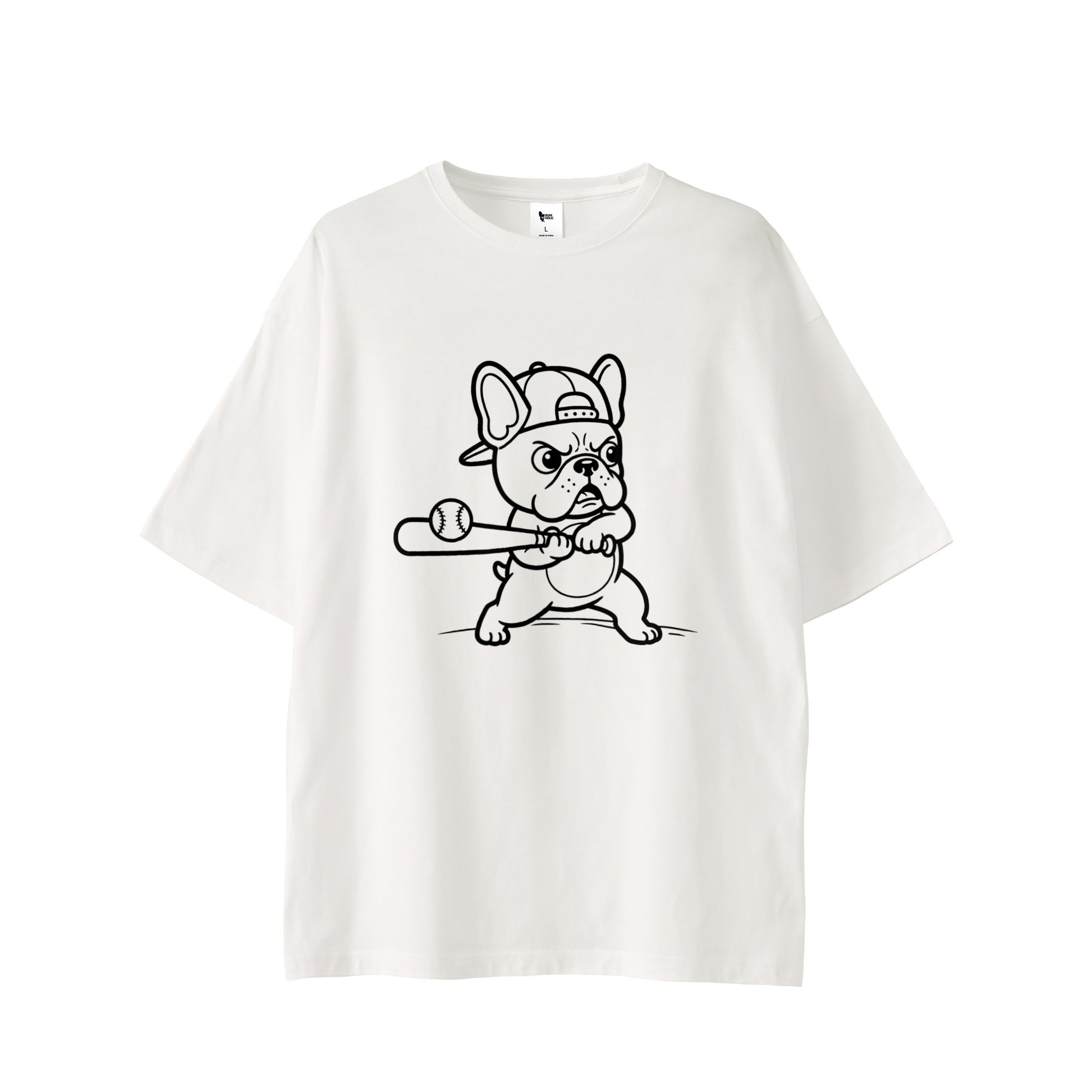 BUHI BASEBALLTシャツ white image