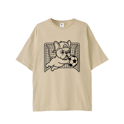 BUHI SOOCER Tシャツ pastel-beige image