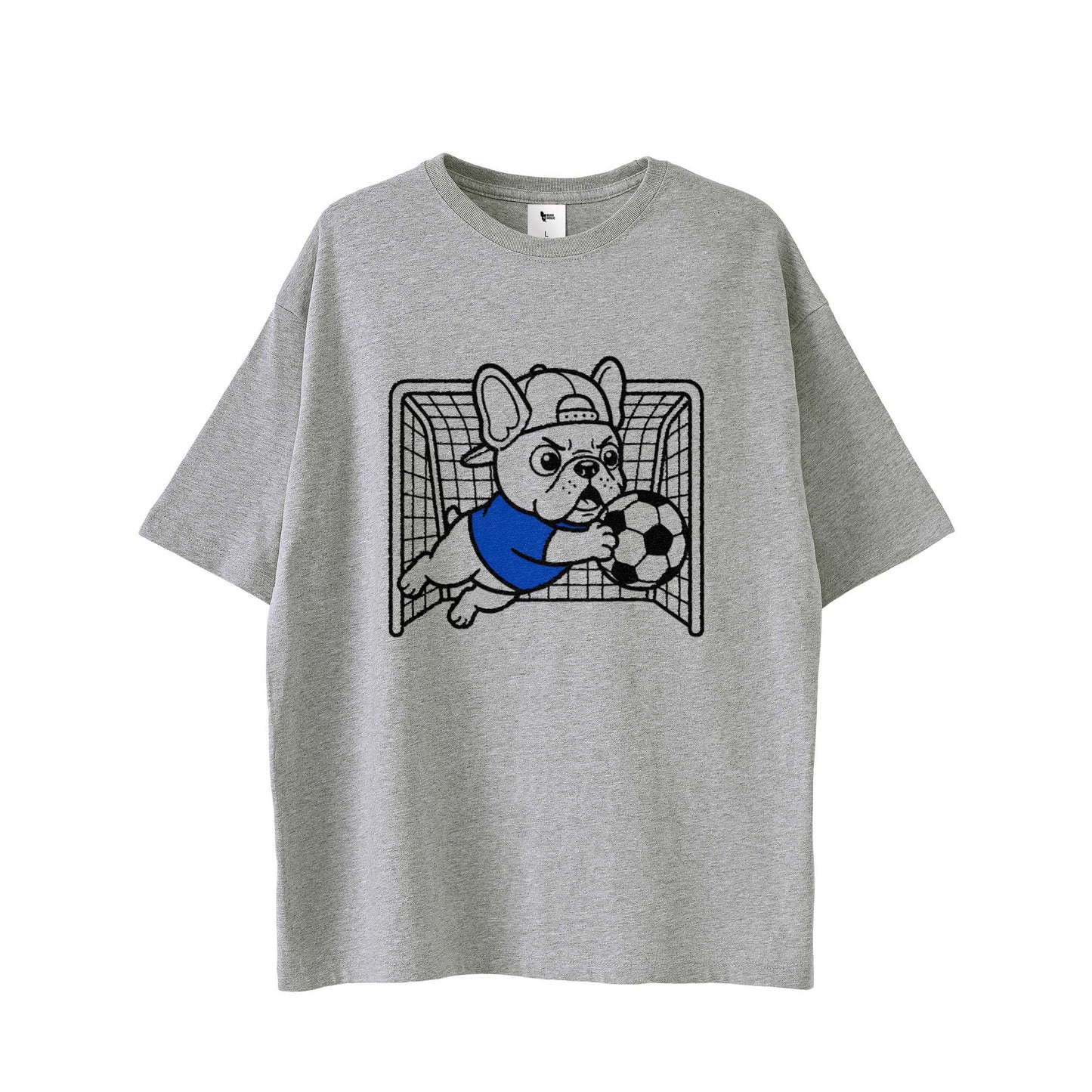 BUHI SOCCER Tシャツ(BLUEユニフォーム)  gray image