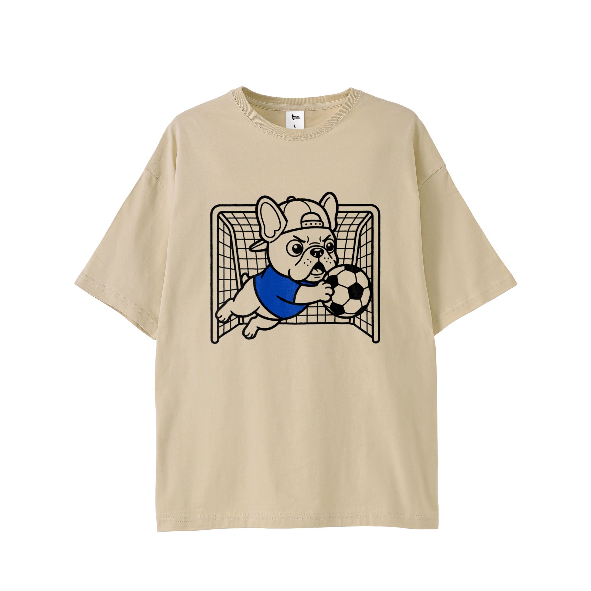 BUHI SOCCER Tシャツ(BLUEユニフォーム)  pastel-beige image