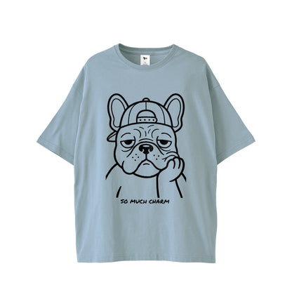 TERRY BUHI Tシャツ pastel-blue image