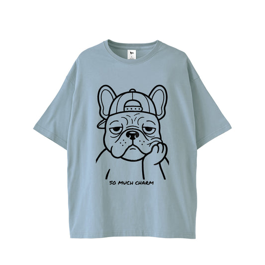 TERRY BUHI Tシャツ pastel-blue image