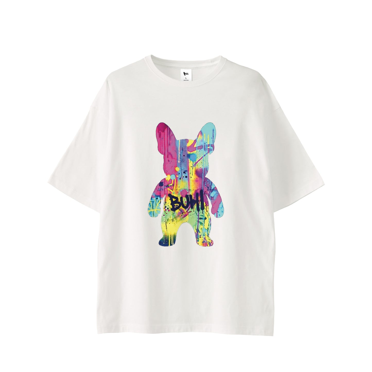 CANVAS BUHI Tシャツ white image