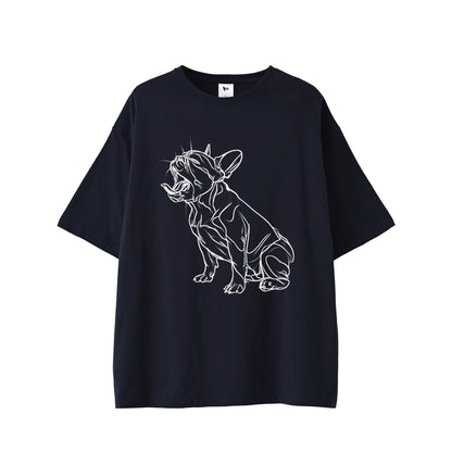 YAWN BUHI Tシャツ navy image