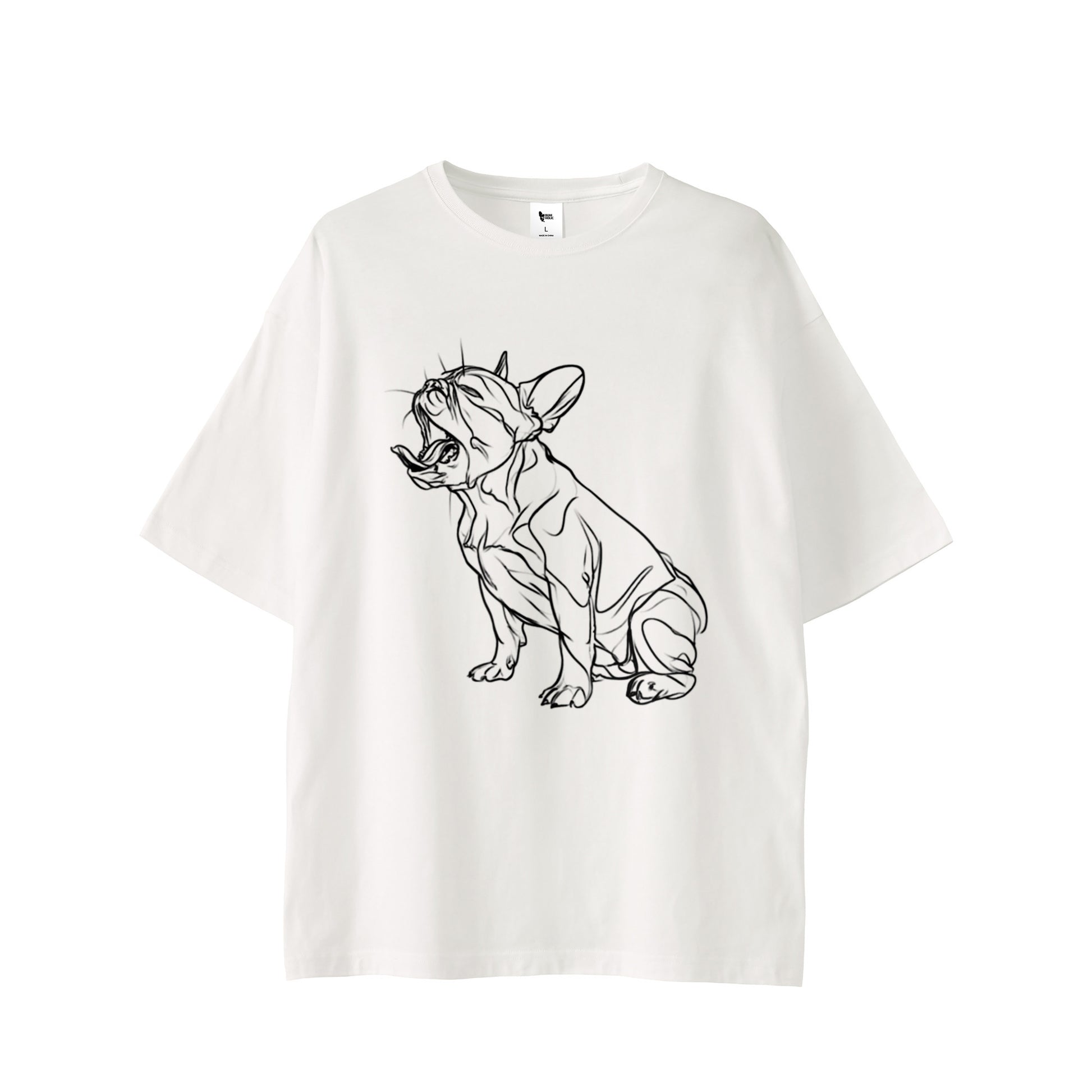 YAWN BUHI Tシャツ white image
