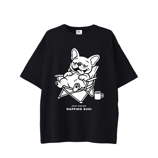 NAPPING BUHI Tシャツ black image