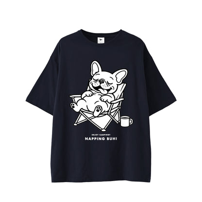NAPPING BUHI Tシャツ navy image