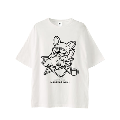 NAPPING BUHI Tシャツ white image
