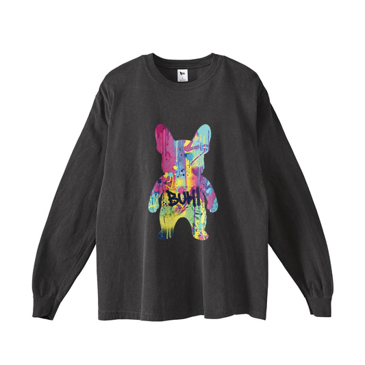 CANVAS BUHIロングTシャツ black image