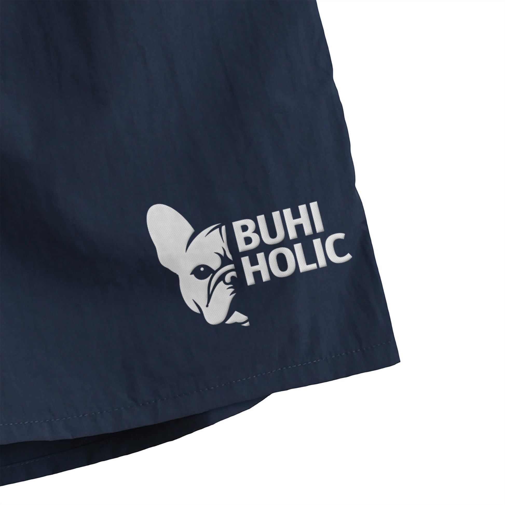 BUHIHOLICナイロンショーツ navy image