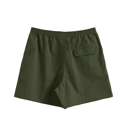 BUHIHOLICナイロンショーツ olive-drab image