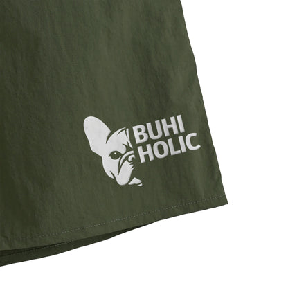 BUHIHOLICナイロンショーツ olive-drab image