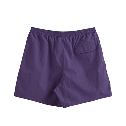BUHIHOLICナイロンショーツ purple image