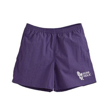 BUHIHOLICナイロンショーツ purple image