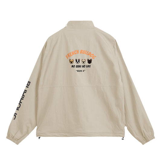 【BUHI4】撥水トラックジャケット cream image