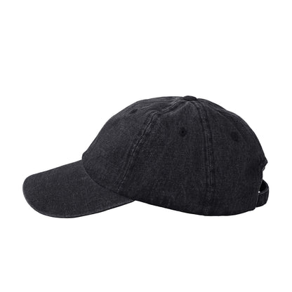 デニム 6パネルキャップ black image