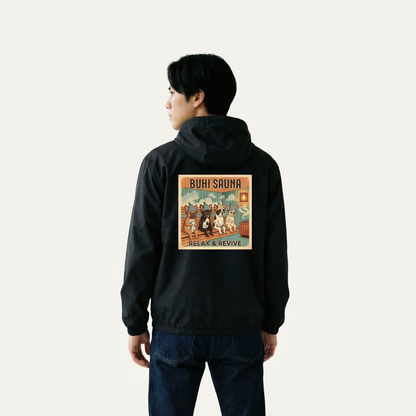 BUHI SAUNA ウィンドパーカー