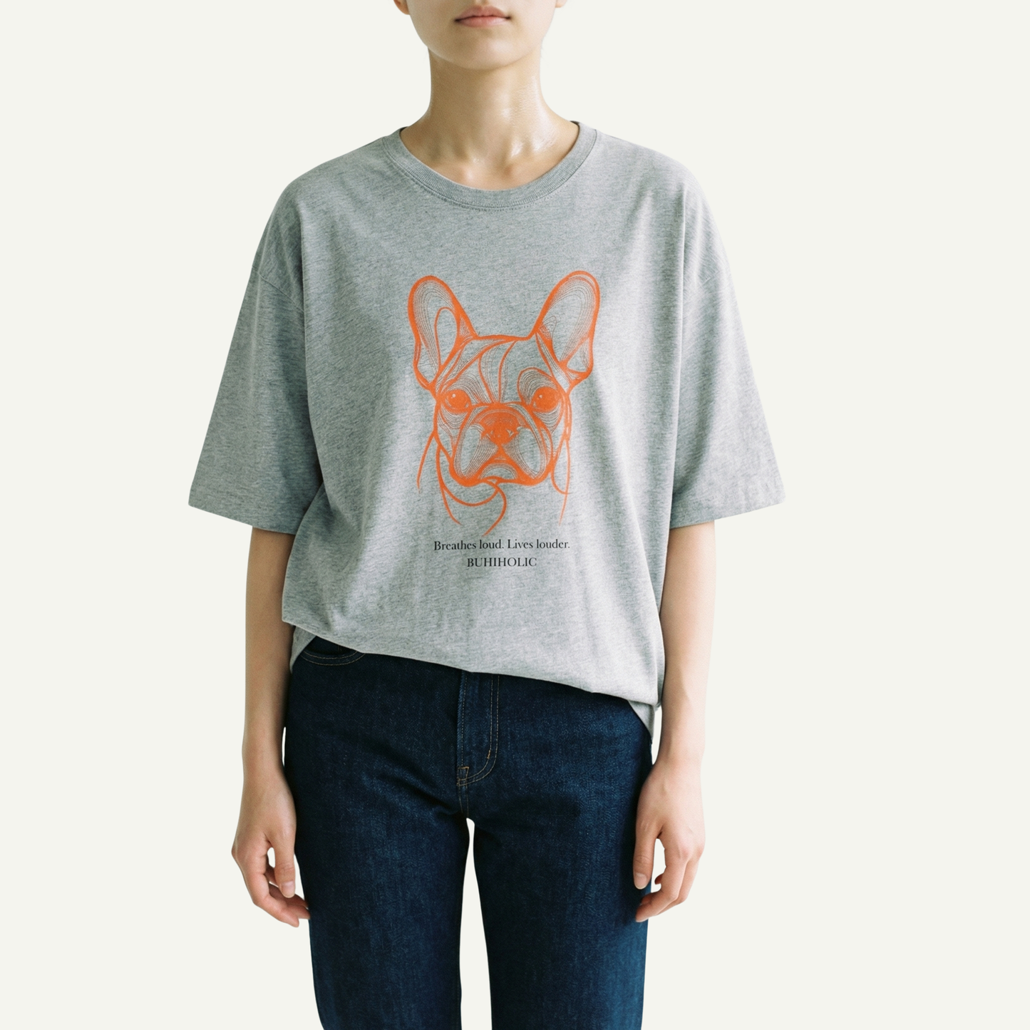 コンターラインブヒTシャツ