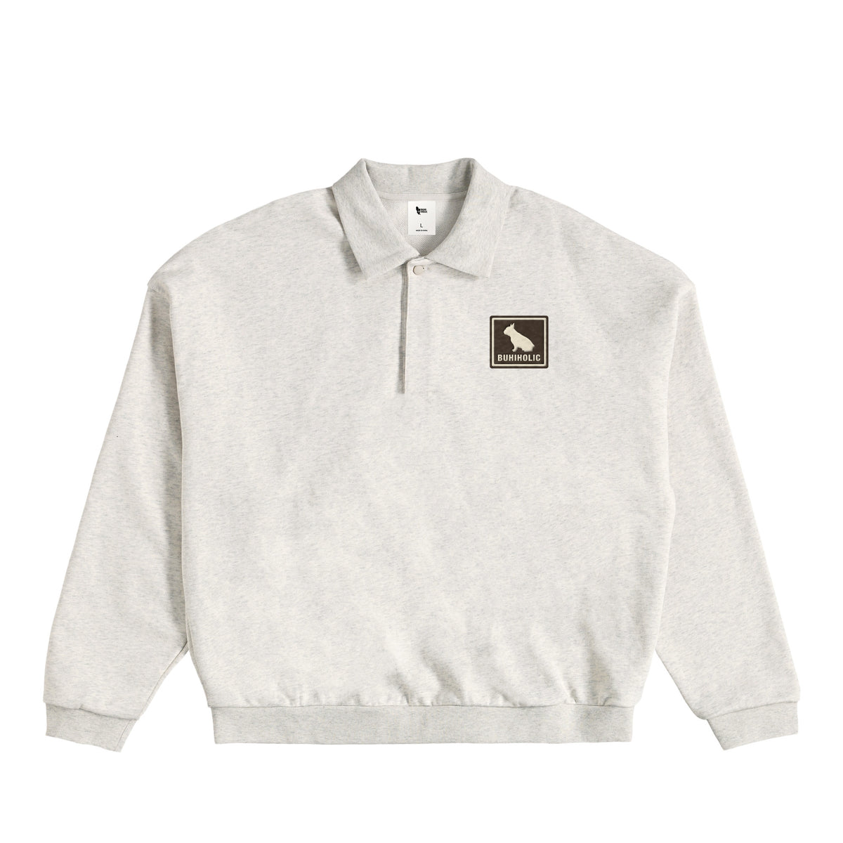 ICON BUHIポロスウェット oatmeal image