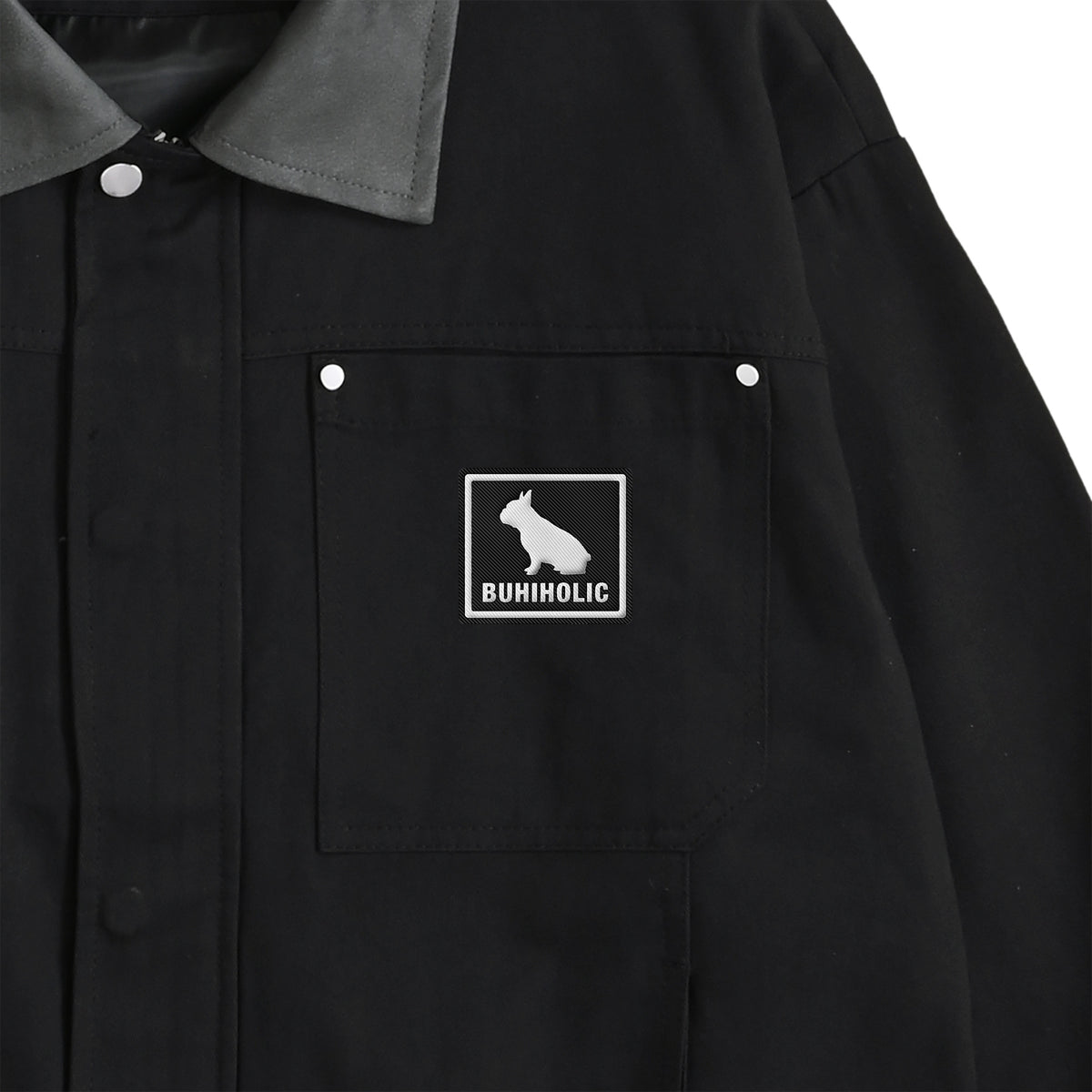 ICON BUHIワークジャケット black image