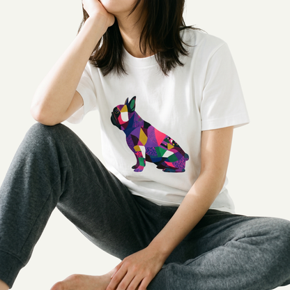 カラーブロッキングBUHI Tシャツ