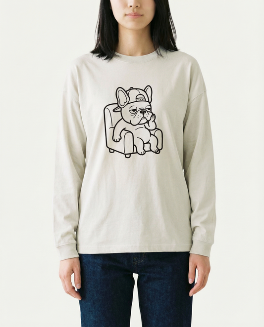 LAZY BUHIロングTシャツ