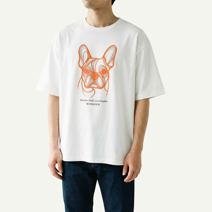 コンターラインブヒTシャツ