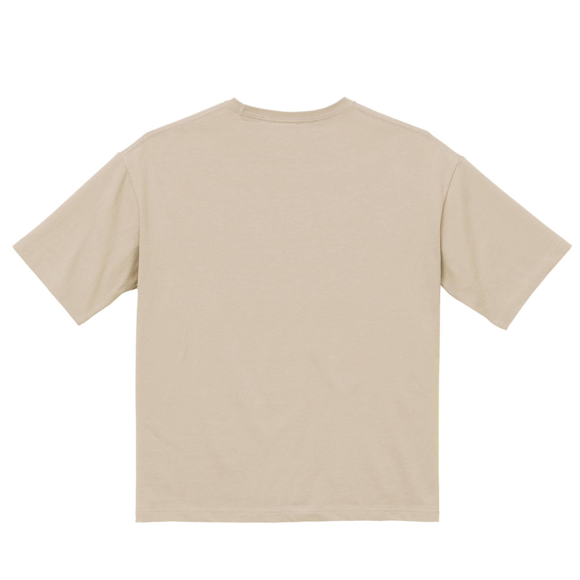 コットンロゴプリント Tシャツ sand-beige image