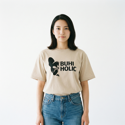 コットンロゴプリント Tシャツ