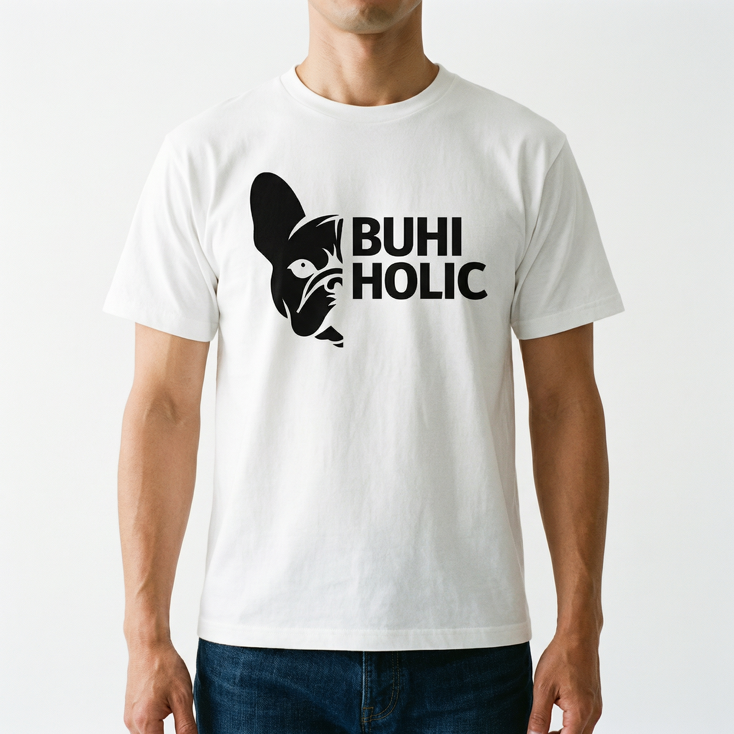 コットンロゴプリント Tシャツ