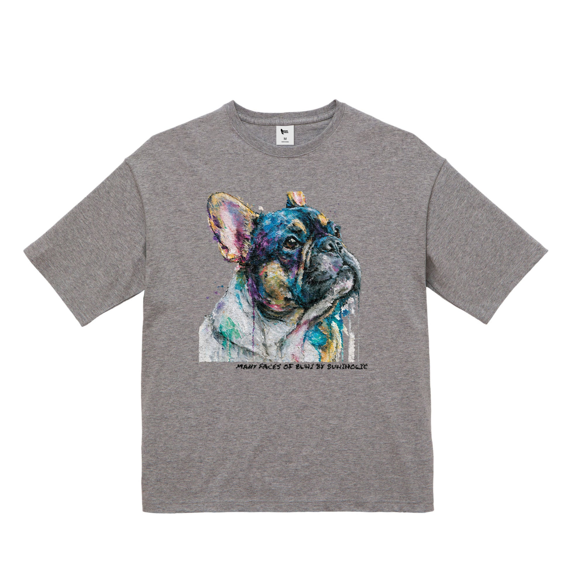 PAINTED BUHI Tシャツ mixed-gray image