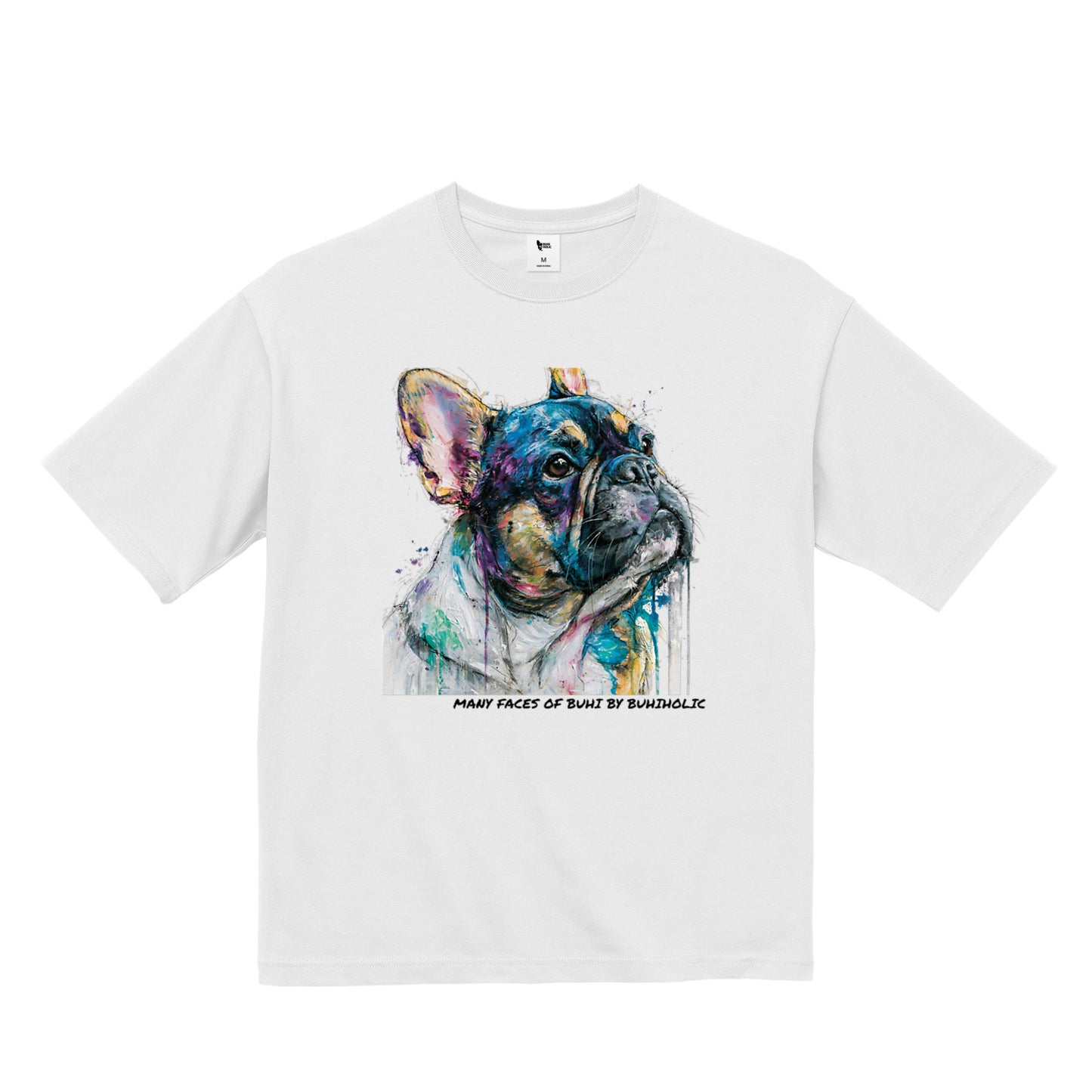 PAINTED BUHI Tシャツ white image