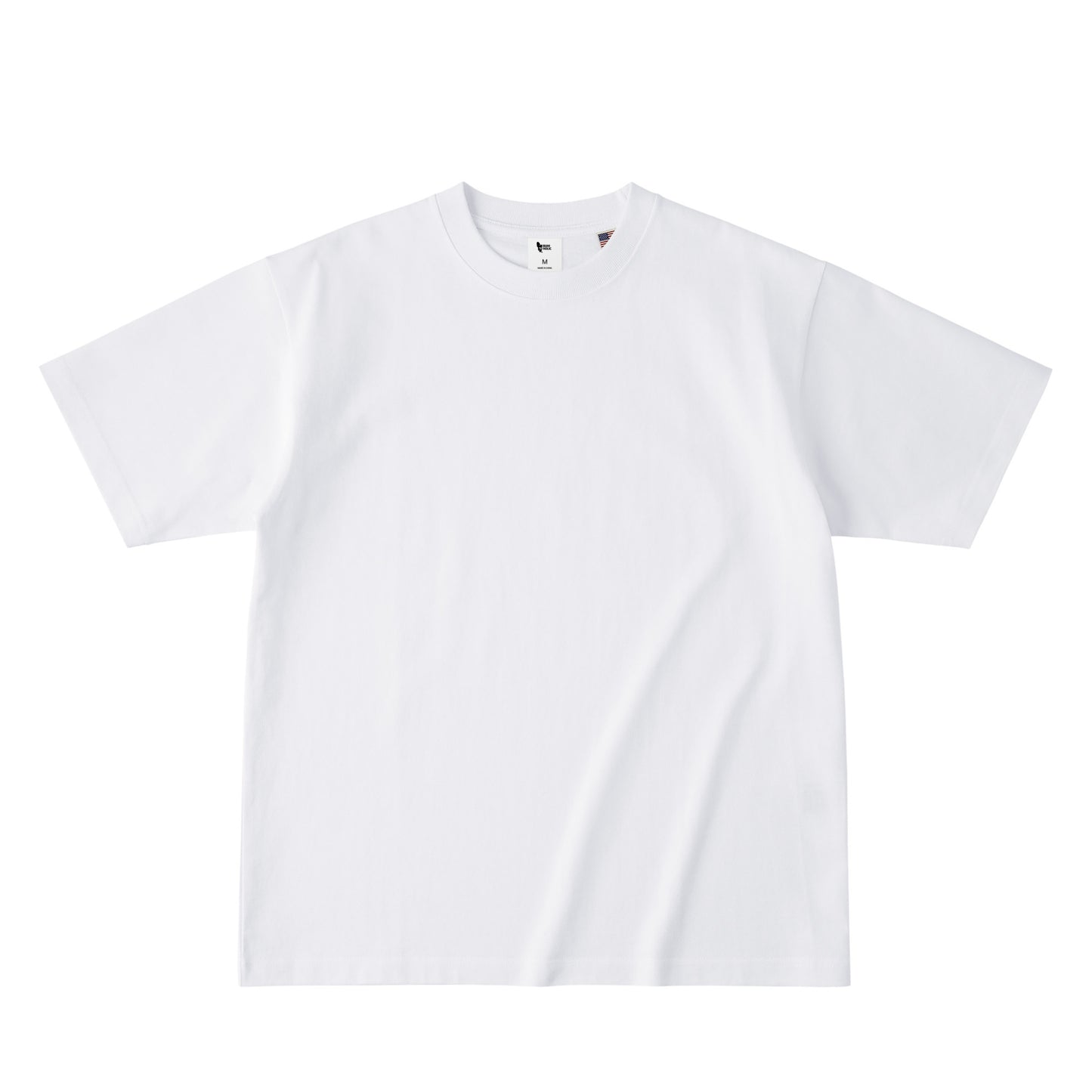 カラーブロッキングTシャツ(バックプリント) white image