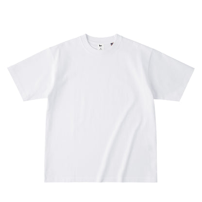 カラーブロッキングTシャツ(バックプリント) white image