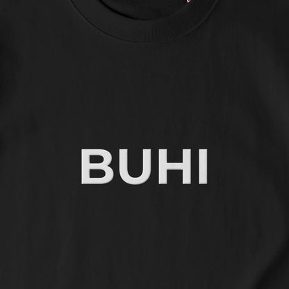 BUHI Signature Tシャツ deep-black image