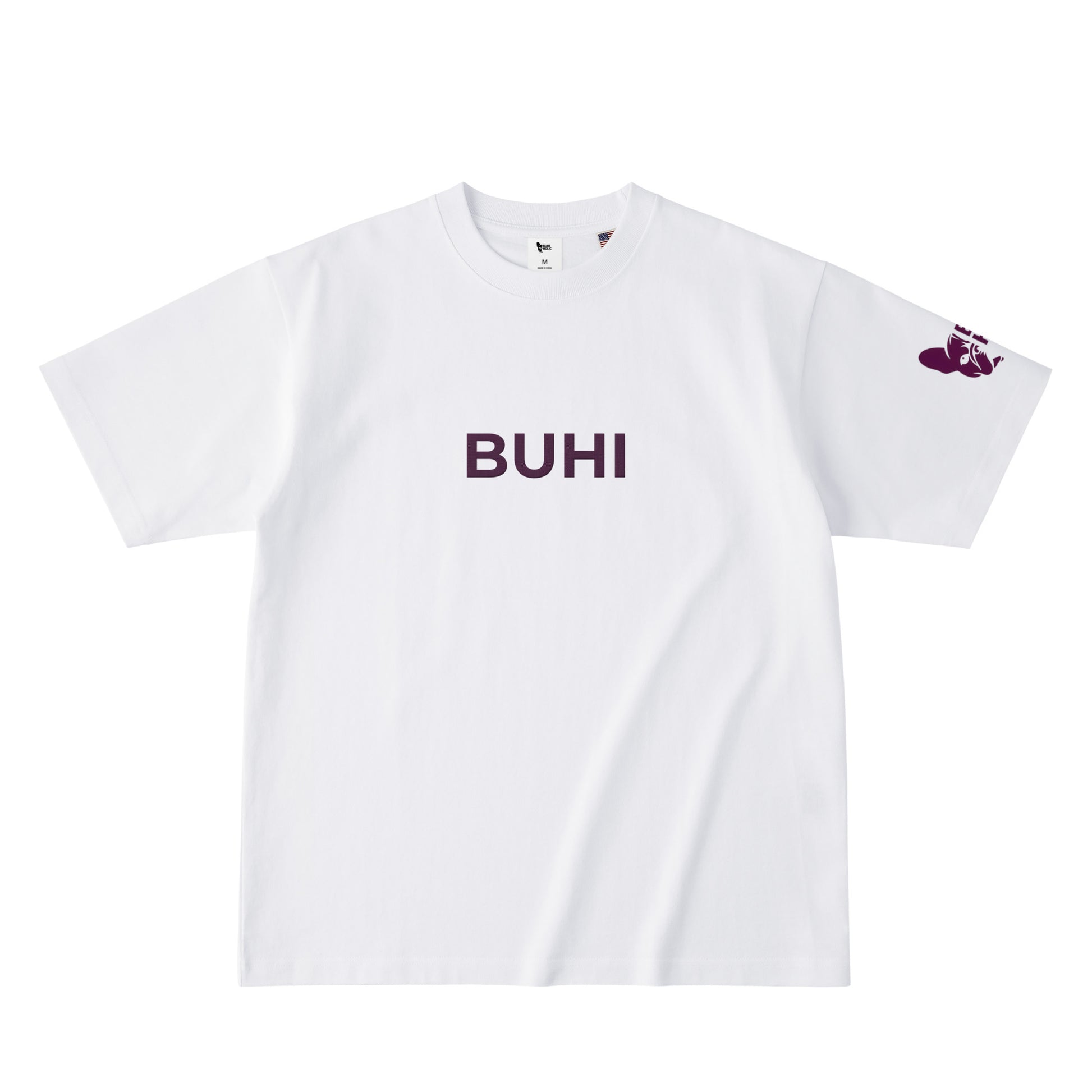 BUHI Signature Tシャツ white image